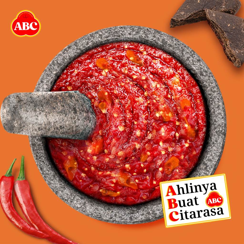 ABC Sambal Nusantara Terasi 10 x 18 g (4 pack)