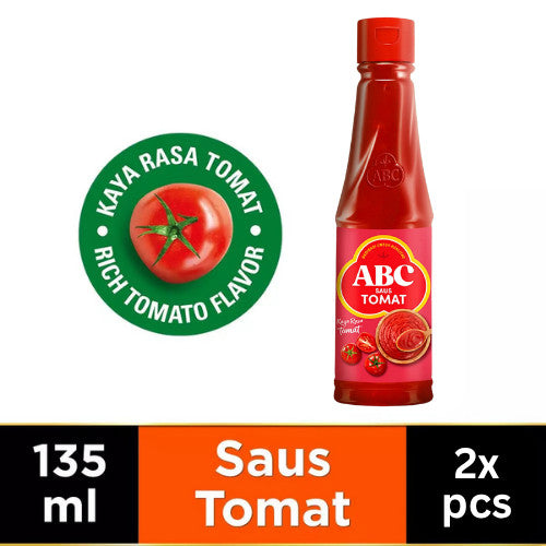 ABC Saus Tomat 135 mL x 2 pcs