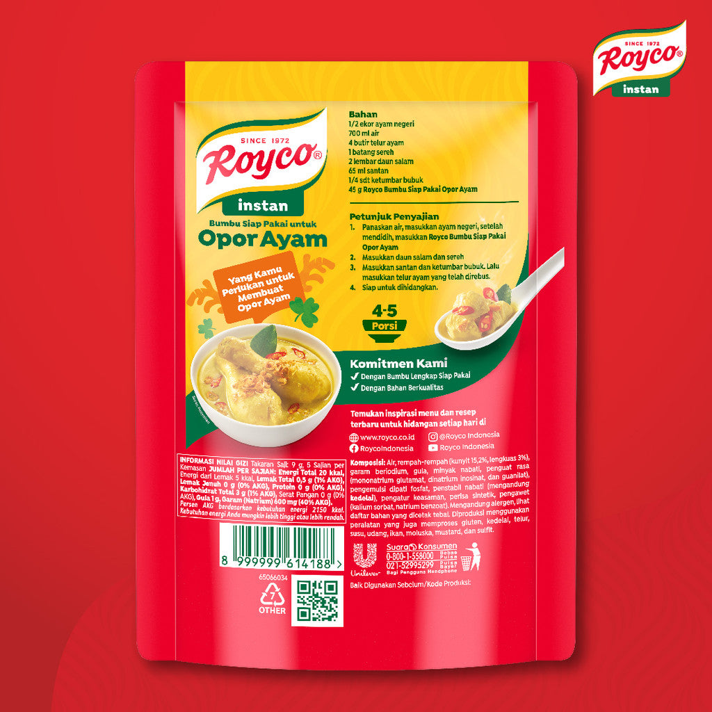 ROYCO BUMBU SIAP PAKAI OPOR 3X45 G
