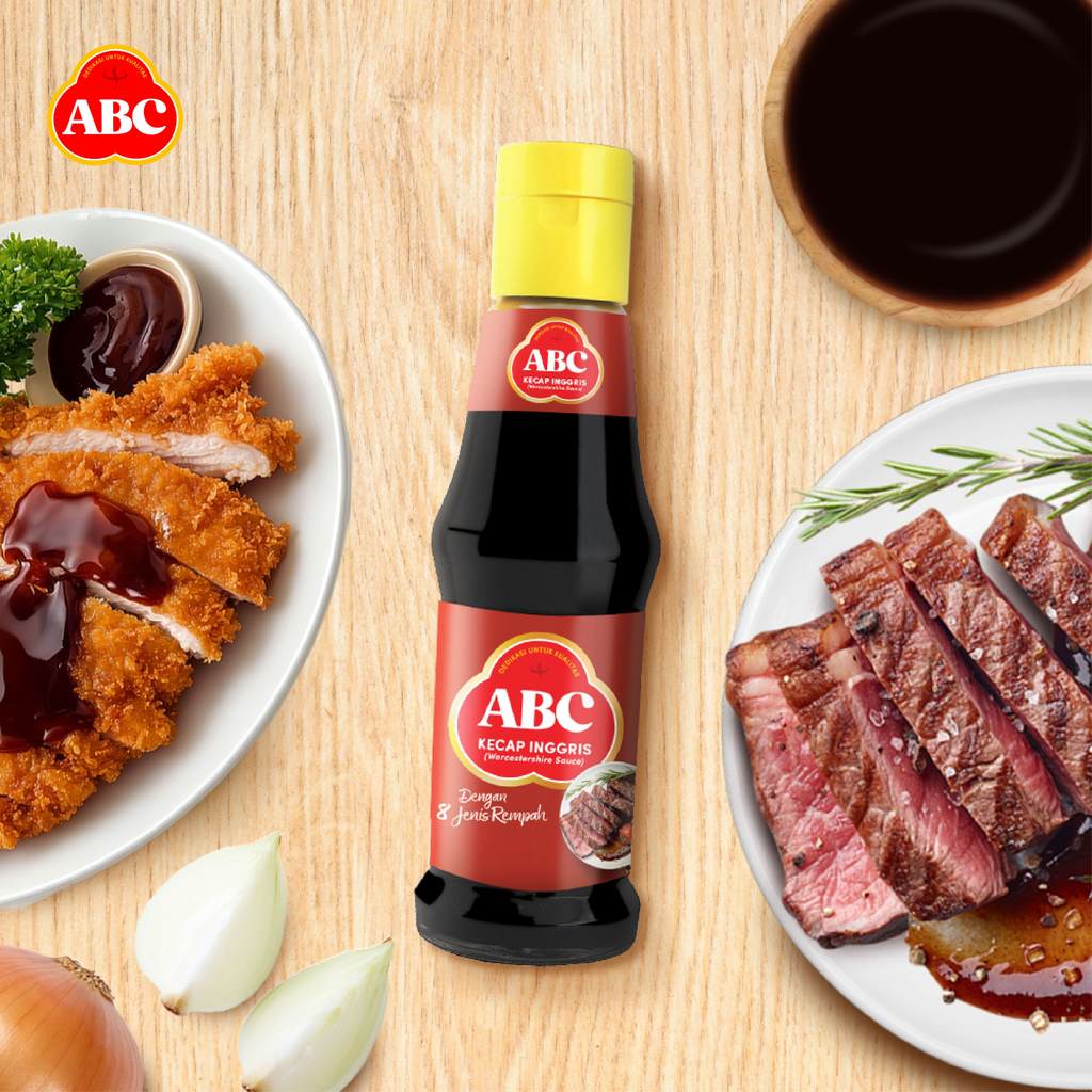 ABC Kecap Inggris 195 ml - Multi Pack 24 pcs