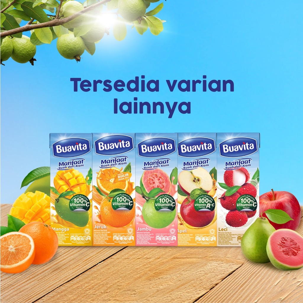 BUAVITA KOREAN MUSCAT GRAPE 245ML x3