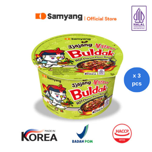 Samyang Buldak Jjajang Big Bowl x 3 pcs