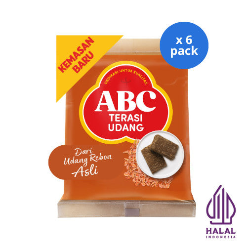 ABC Terasi Udang 20 x 3.8 g - Multi Pack 6 pcs
