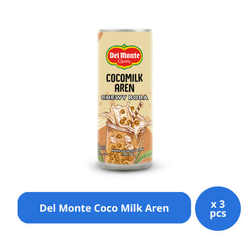 Del Monte RTD Coco Milk Aren 240 ml x 3 pcs