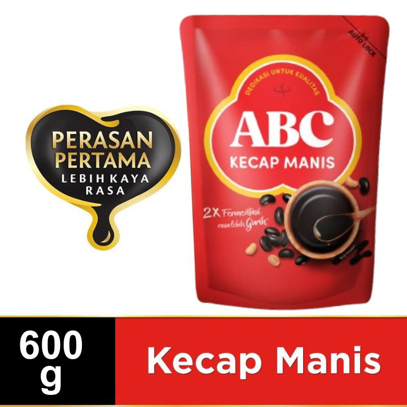 ABC Kecap Manis 600g + Saus Asam Manis 195ml