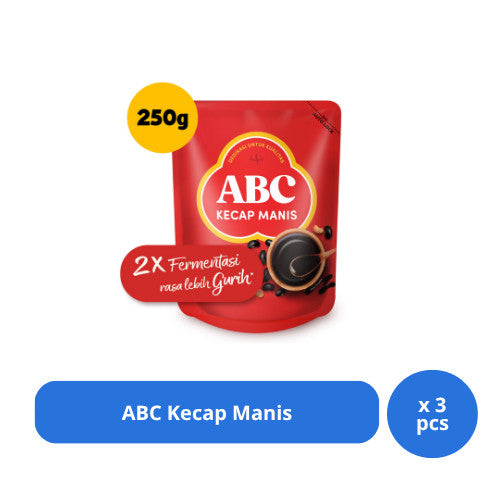 ABC Kecap Manis 250 gr x 3 pcs