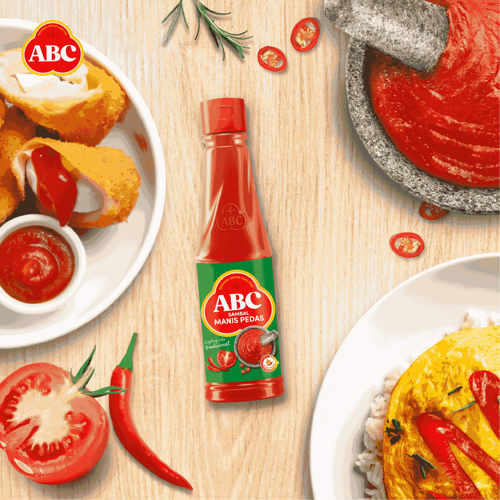 ABC Saus Sambal Manis Pedas 130 ml x 2 pcs