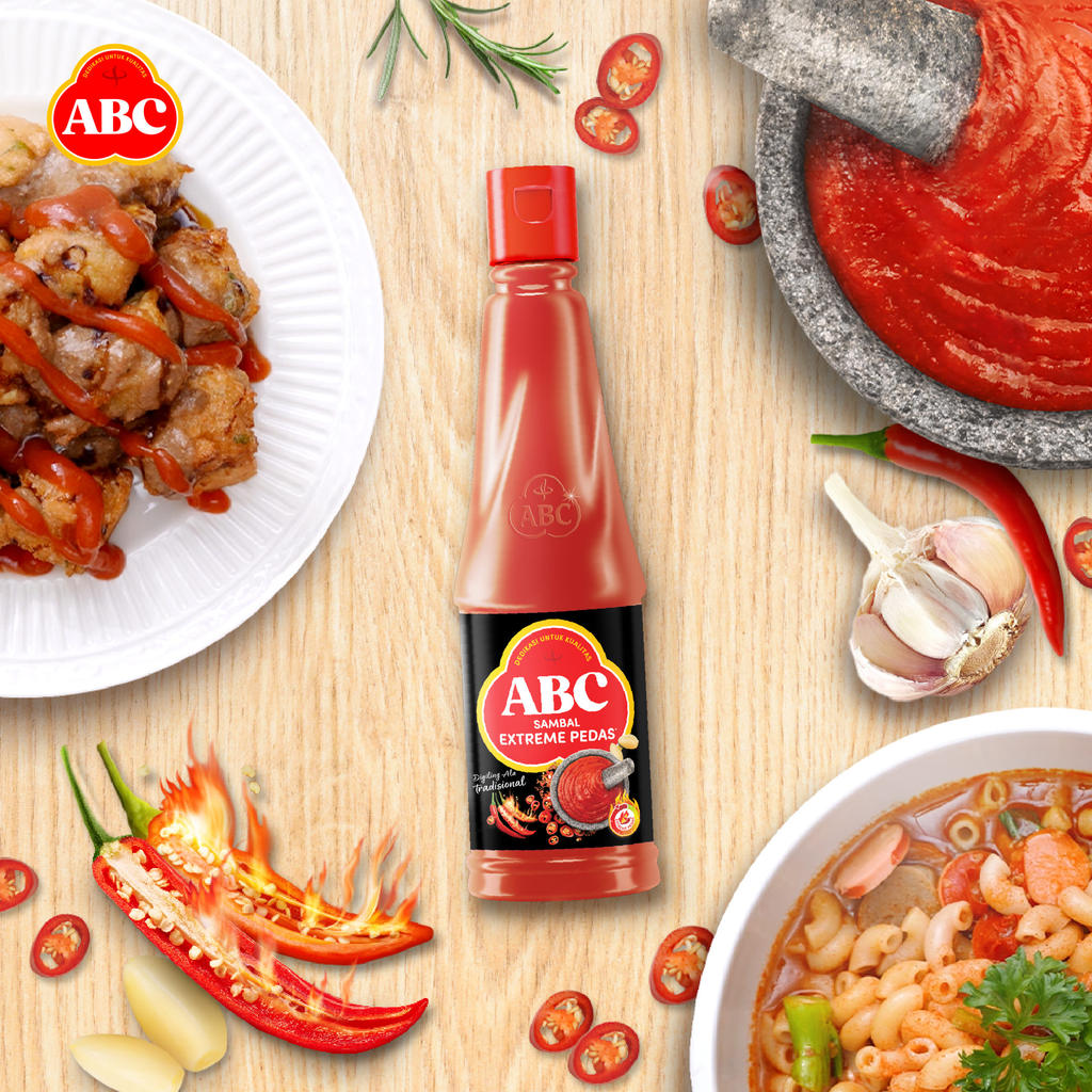 ABC SAMBAL EXTREME PEDAS 270 ML x 2 pcs