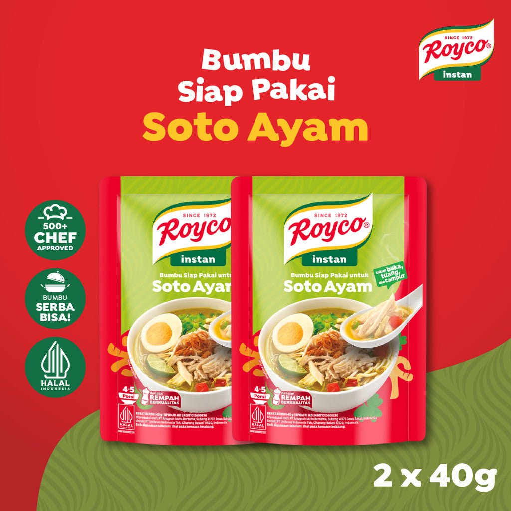 ROYCO BUMBU SIAP PAKAI SOTO 2X40 G