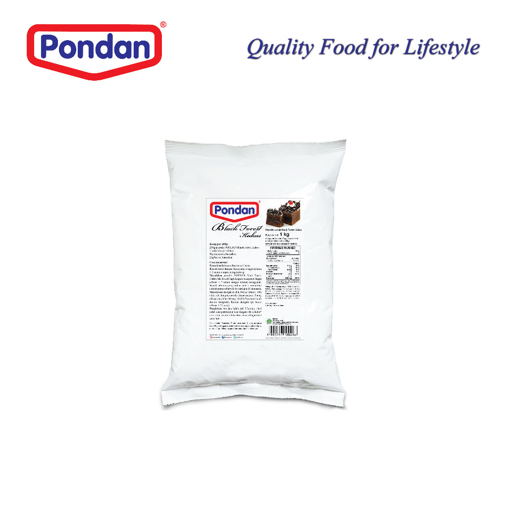 Pondan Black Forest Kukus Tepung Premiks 1 kg