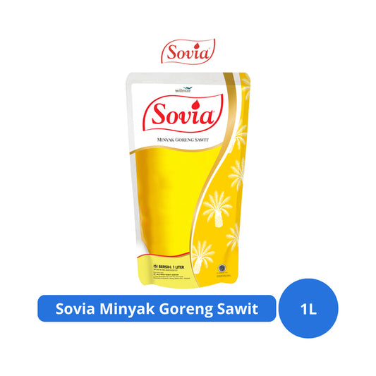 Sovia Minyak Goreng Sawit Pouch 1L
