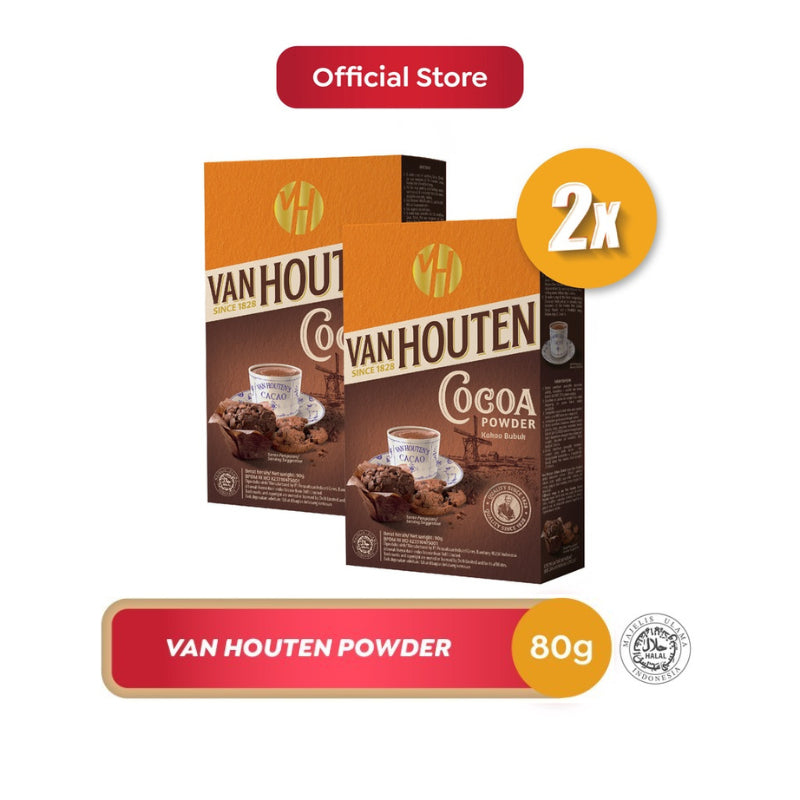 Van Houten Bubuk Cocoa Powder 2 x 80 gr