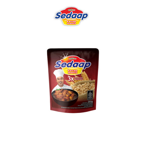 Sedaap Kecap Manis Pouch 3 x 250g