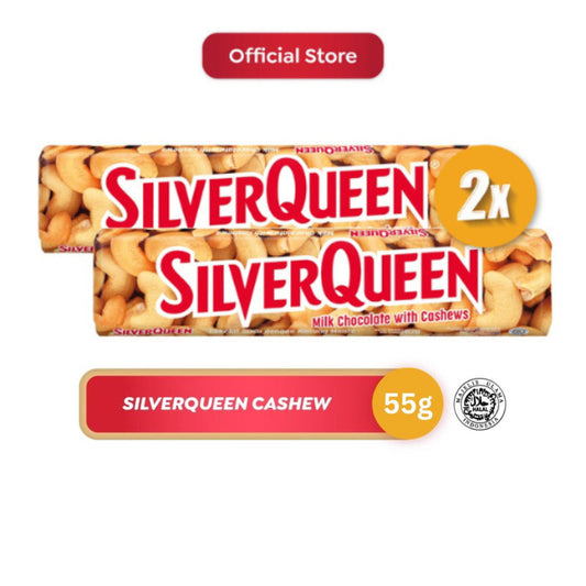 SilverQueen Chocolate Cashew 2 x 55 gr