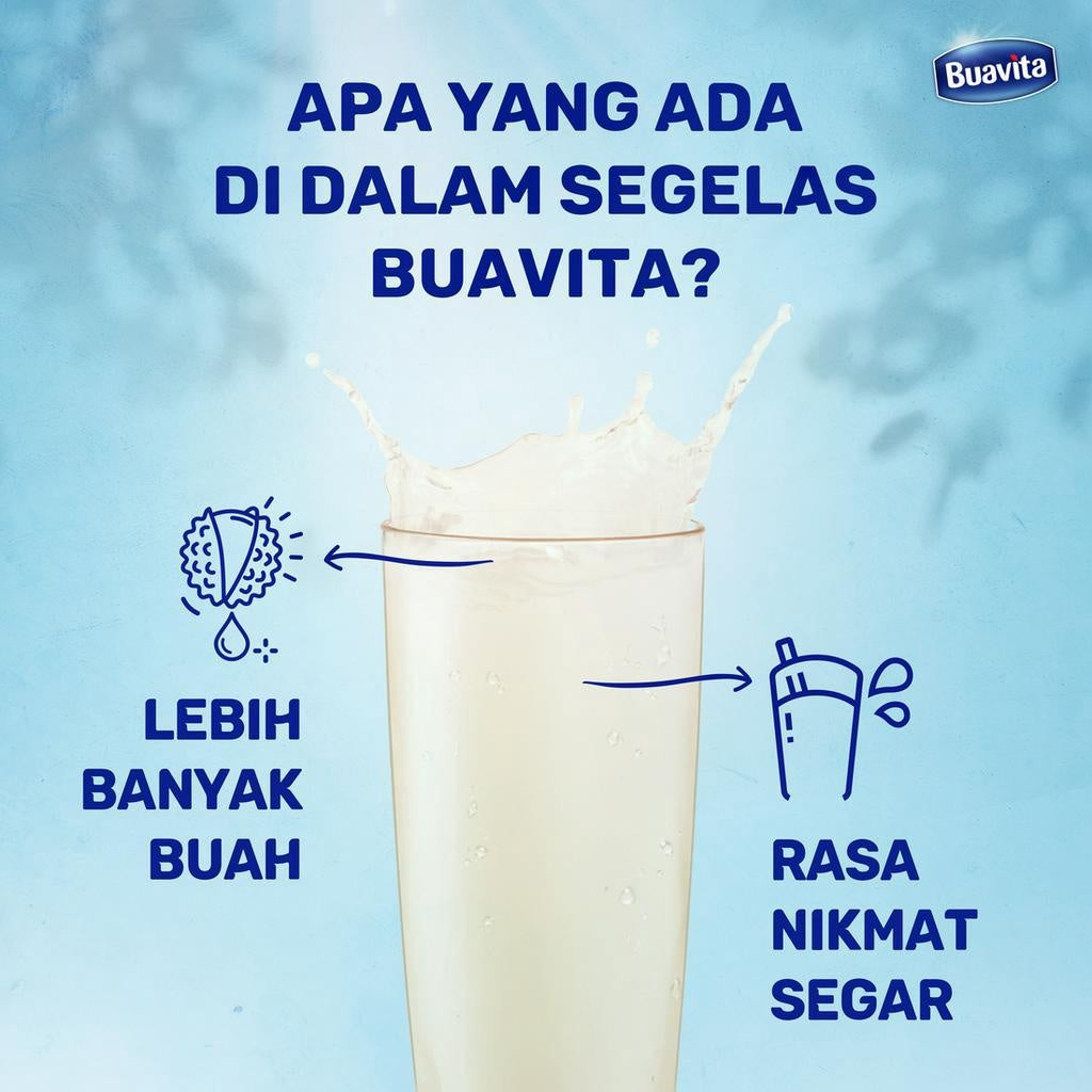 Buavita Lychee Jus Sirup 2 x 245ml