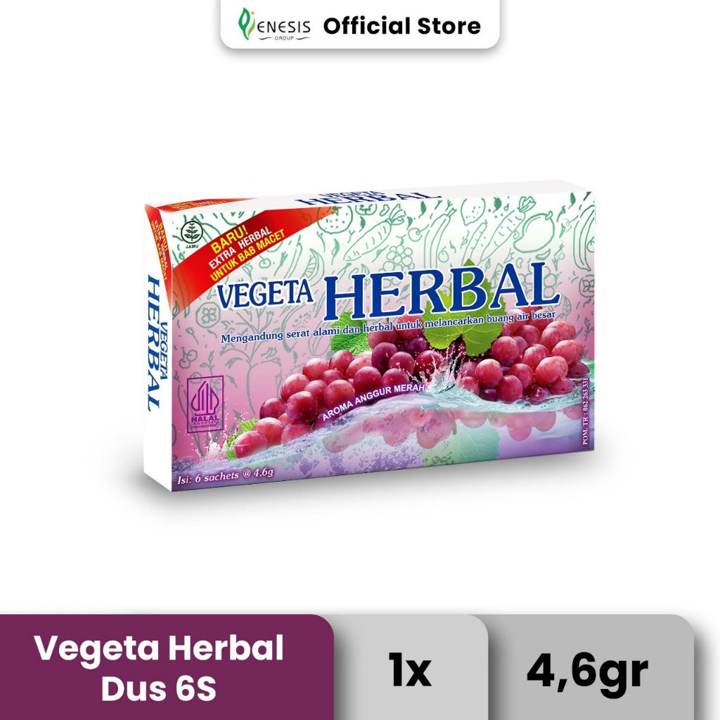 Vegeta Dus 6 Sachet Herbal 4,6 g