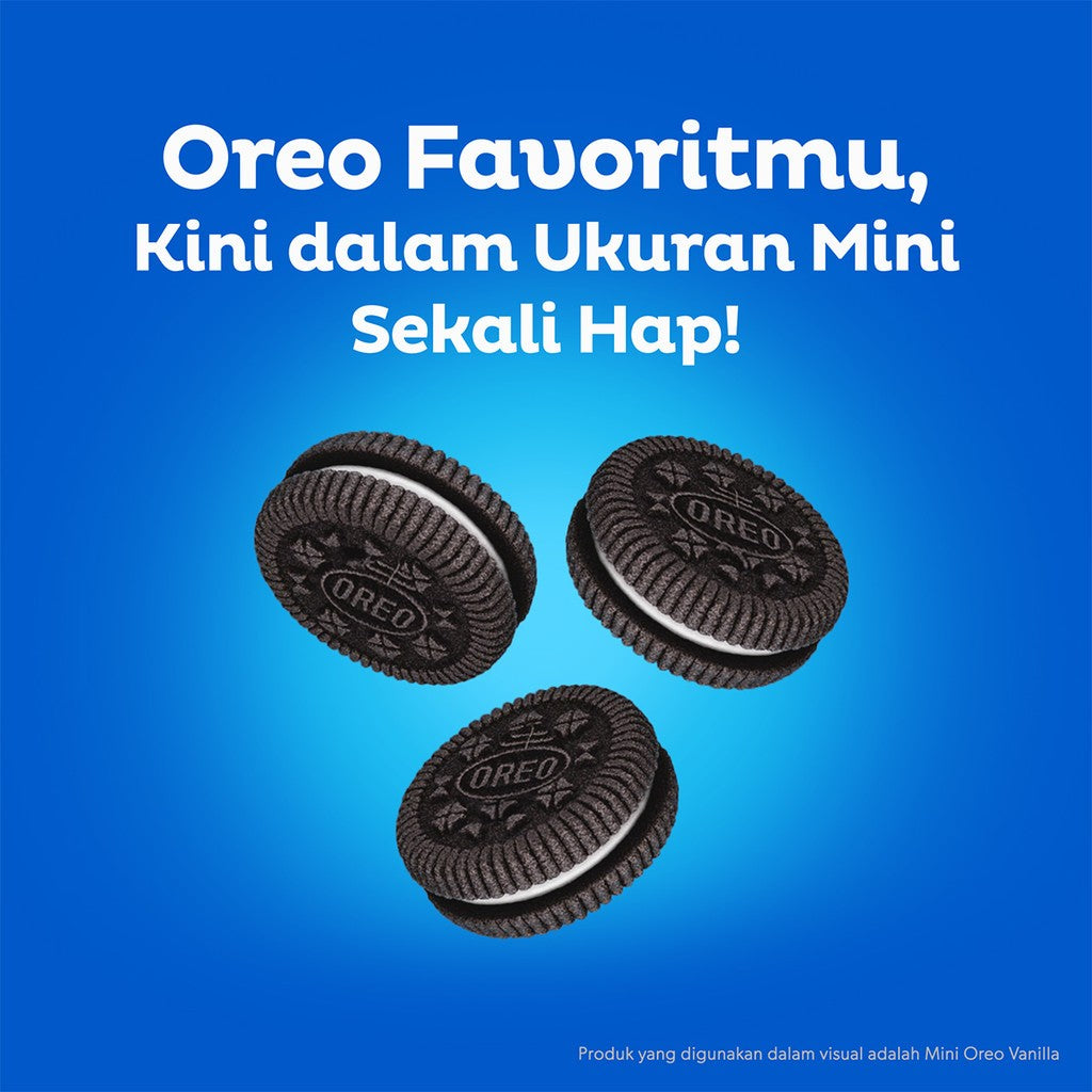 Oreo Mini Strawberry Biskuit 2 x 58.4gr