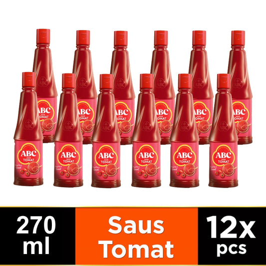 ABC Saus Tomat Botal 12 x 270 mL