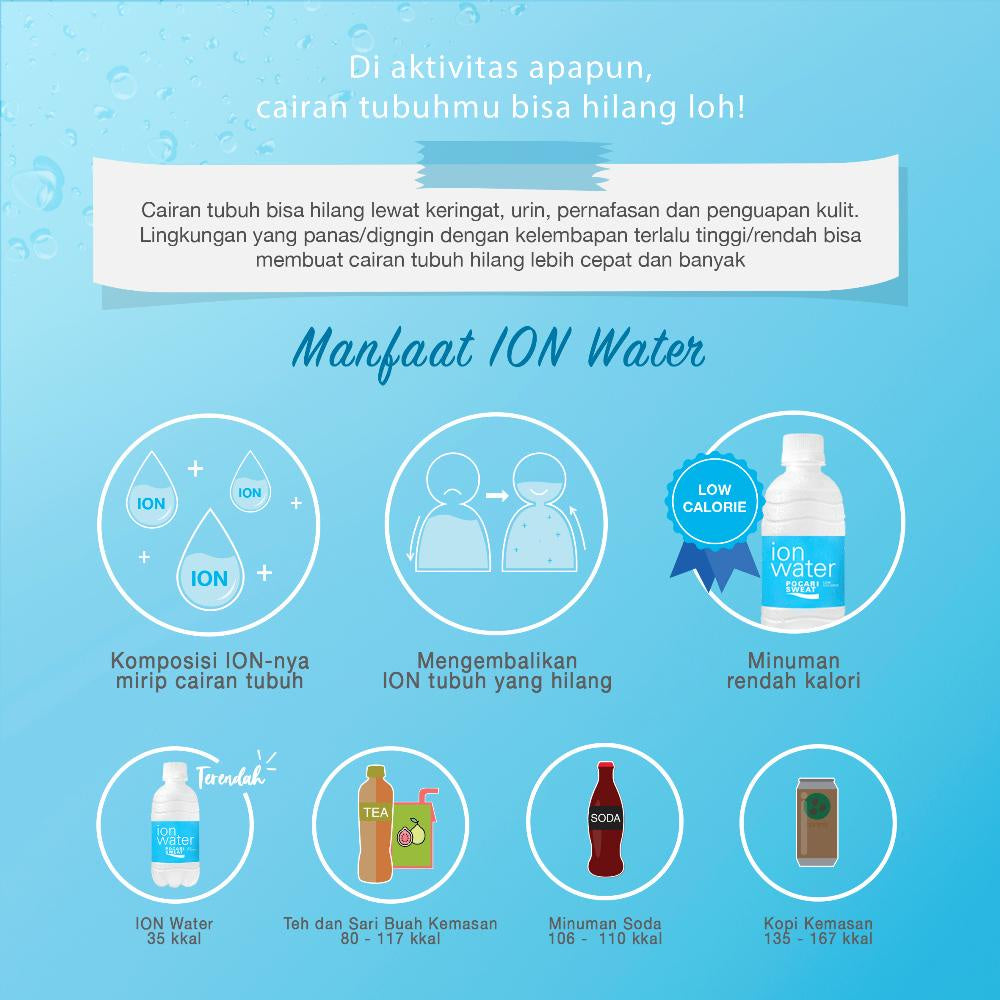 Pocari Sweat ION Water 6 x 500 mL
