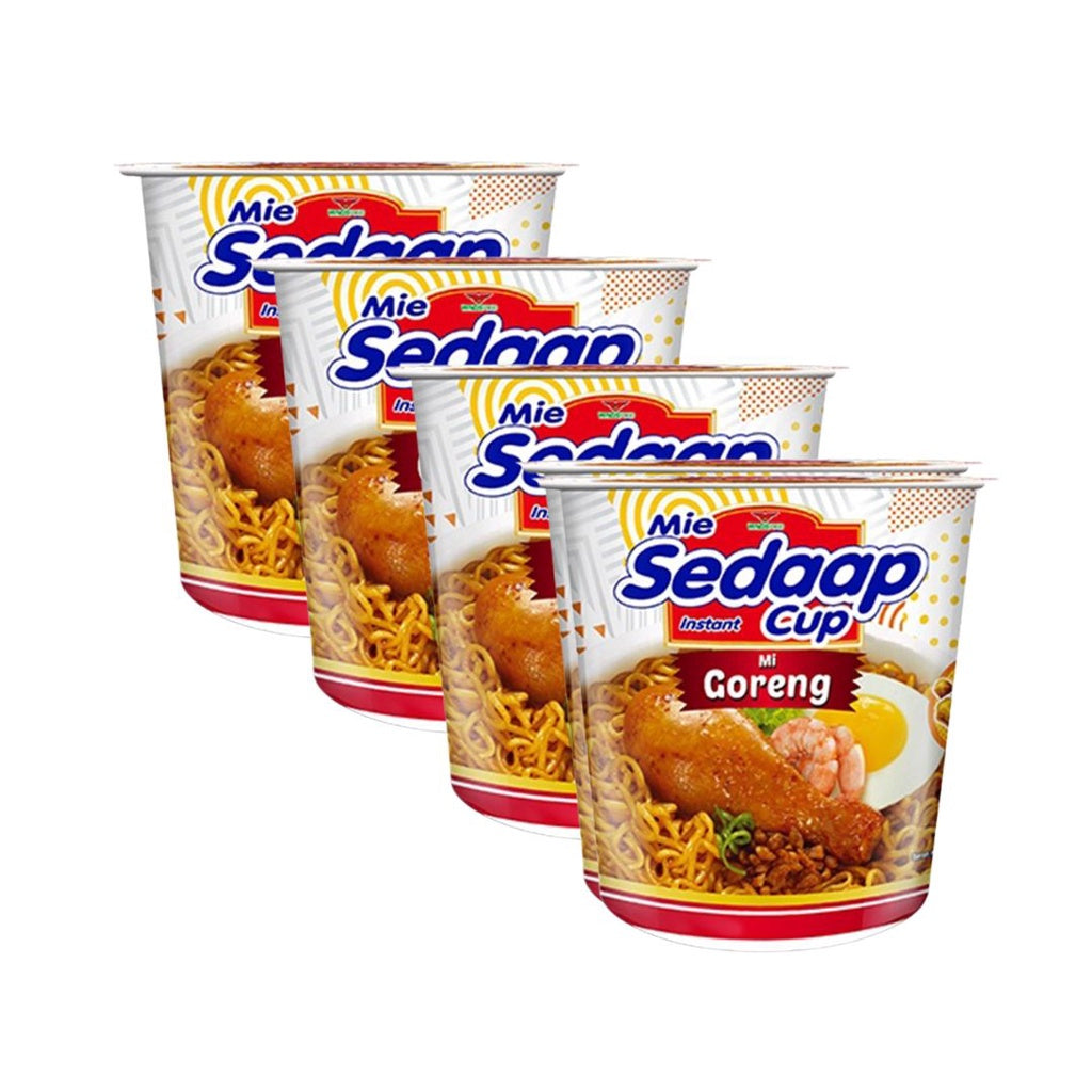 Sedaap Mie Instan Goreng Cup 4 x 85 gr