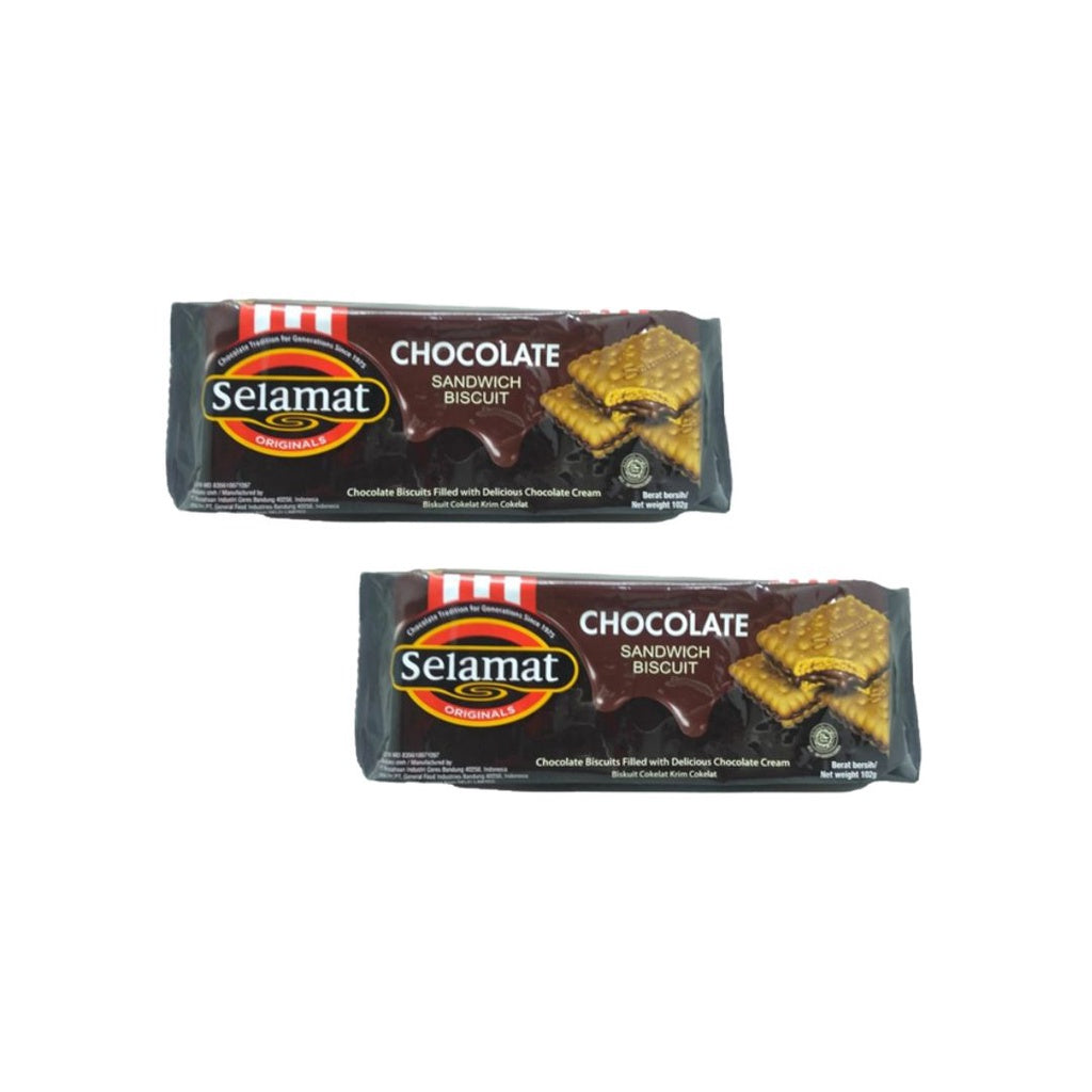 Selamat Biskuit Chocolate 2 x 102 gr