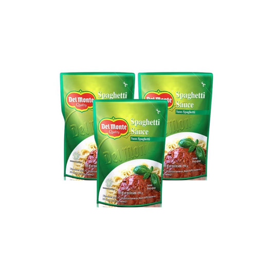 Del monte Saus Spaghetti 3 x 250 gr