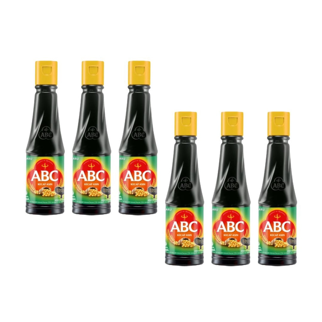ABC Kecap Asin 6 x 133 mL