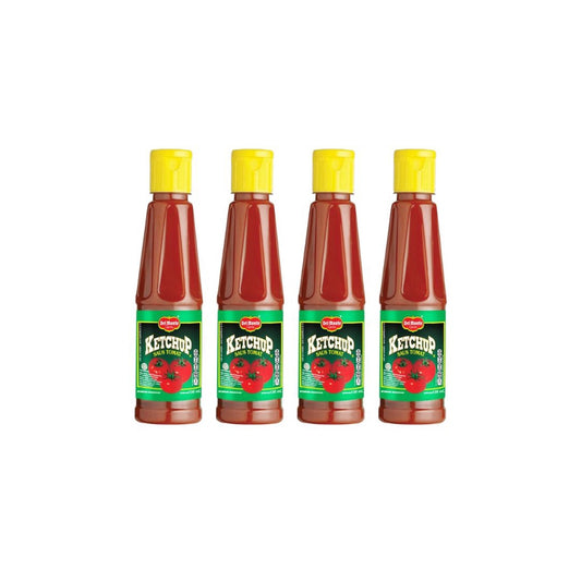 Del Monte Ketchup Saus Tomat 4 x 135 mL