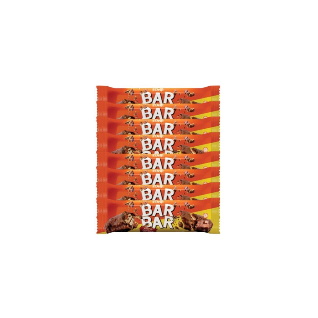 Delfi Bar Bar Wafer Cokelat 8 x 18 gr