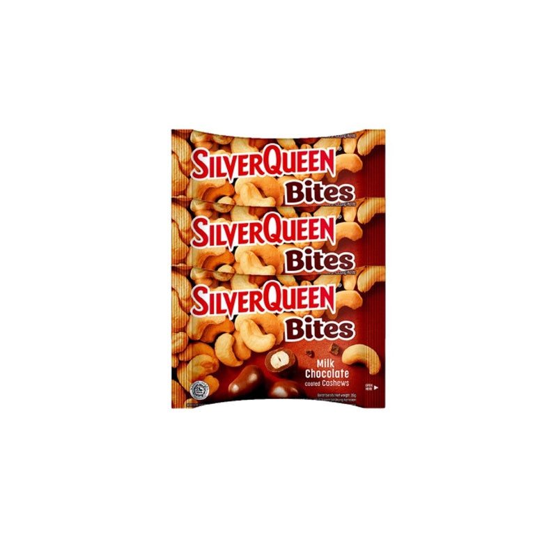 Silver Queen Bites Cashew 3 x 30g