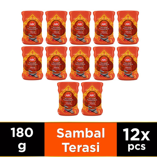 ABC Sambal Terasi Jar/Pouch 12 x 180 gr