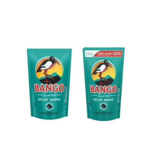 Bango Kecap Manis Pouch 700g + Bango Kecap Manis 950g