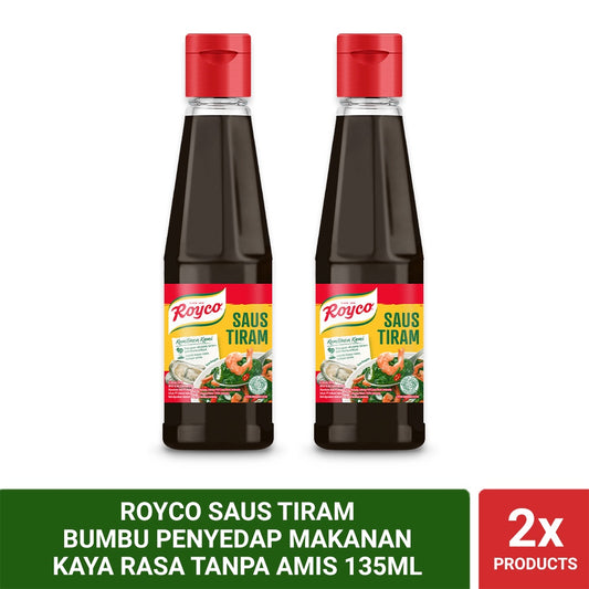 Royco Saus Tiram Bumbu Penyedap Makanan Kaya Rasa Tanpa Amis 135ml Twinpack