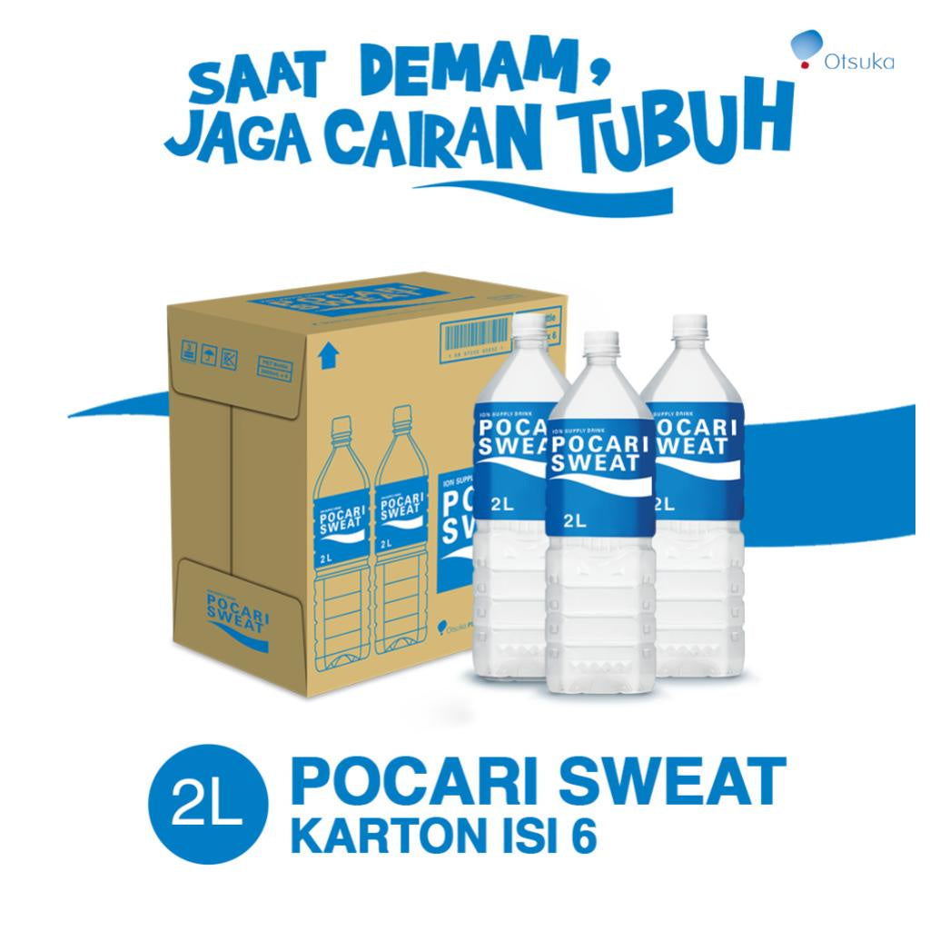 Pocari Sweat 2000 ml Carton x 6 Pieces (1 Carton)