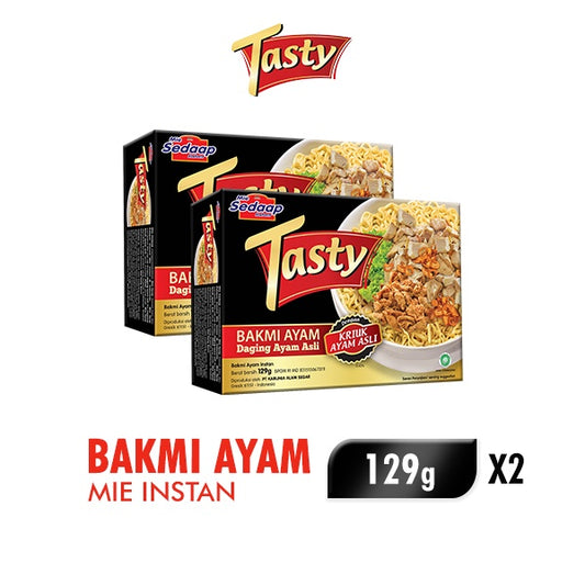 Sedaap Tasty Bakmi Ayam 2 x 129 gr