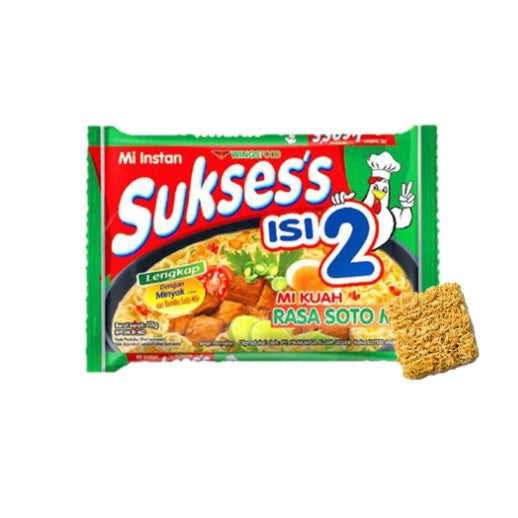 Suksess Mie Instan Soto 5 x 111 gr