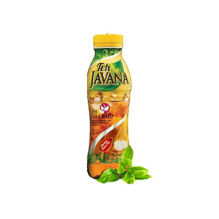 Teh Javana Minuman Teh Gula Batu 10 x 350 ml