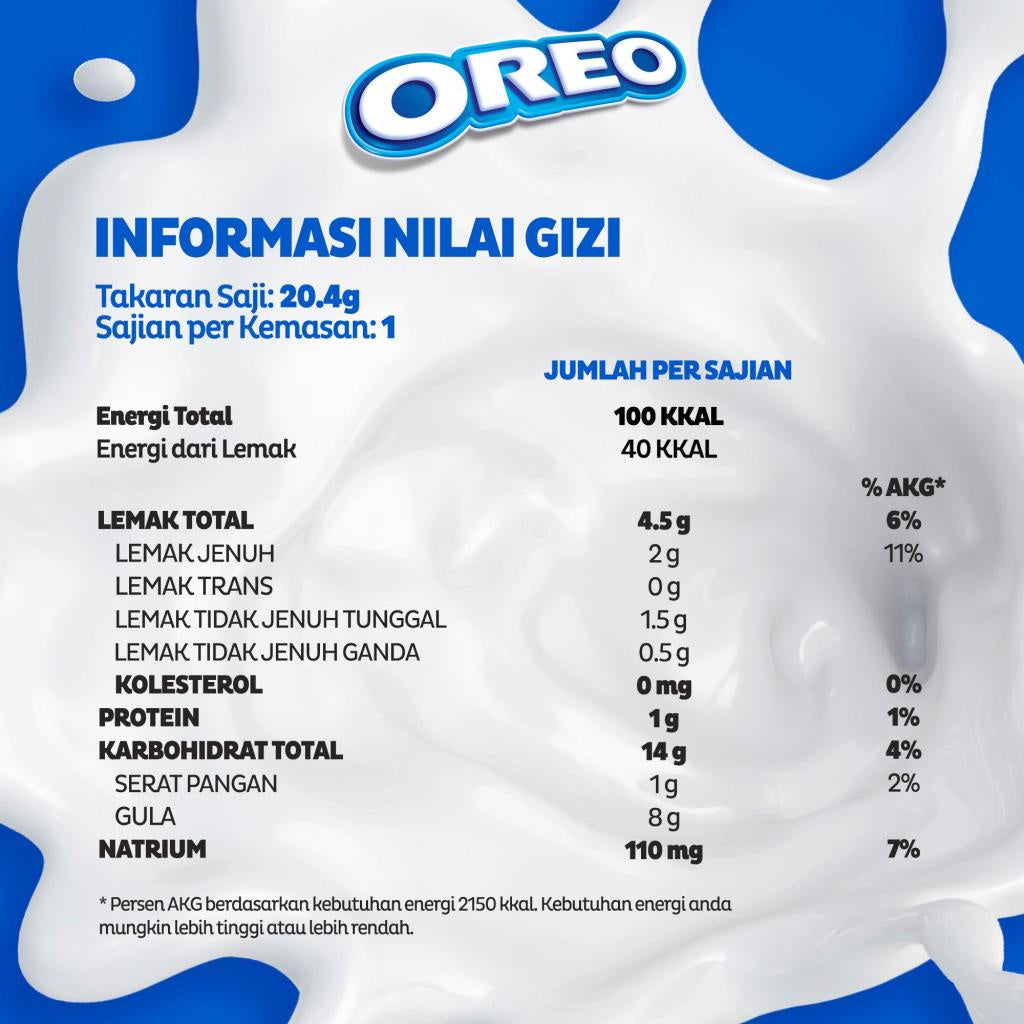 Oreo Choco Vanilla Wafer 2 x 140.4 g