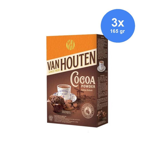 Van houten Cocoa Powder 165 g x 3