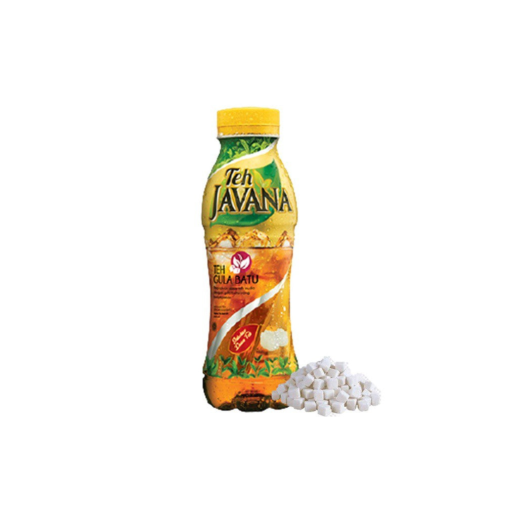 Teh JAVANA Gula Batu Teh Siap Minum Botol 350ML x 15