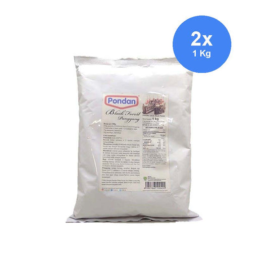 Pondan Black Forest Tepung Premiks 1 kg x 2
