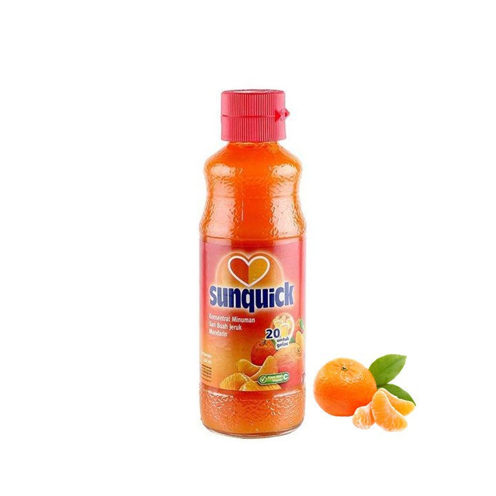 Sunquick Minuman Jeruk Mandarin Standard 330 mL x 2