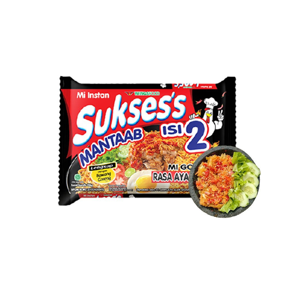 SUKSESS MIE GORENG AYAM GEPREK 126GR x 10