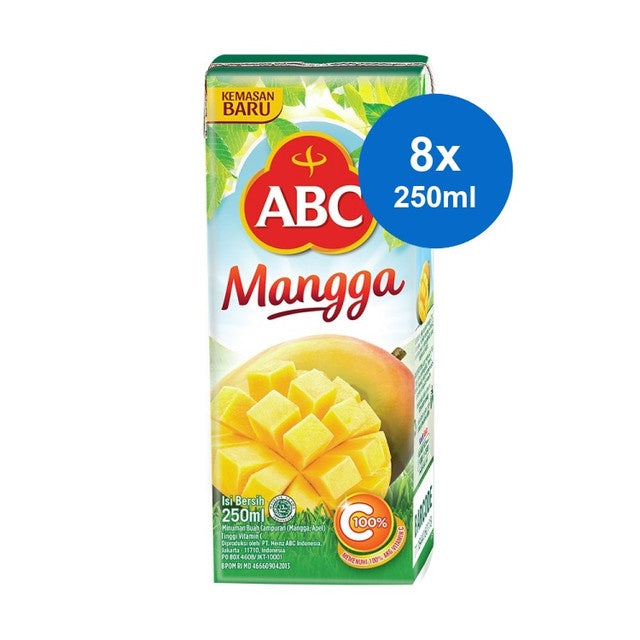 ABC Mango Juice 250 mL x 8