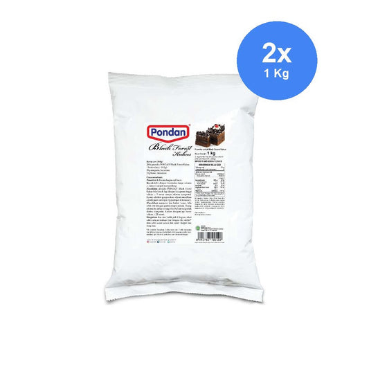 Pondan Black Forest Kukus Tepung Premiks 1 kg x 2