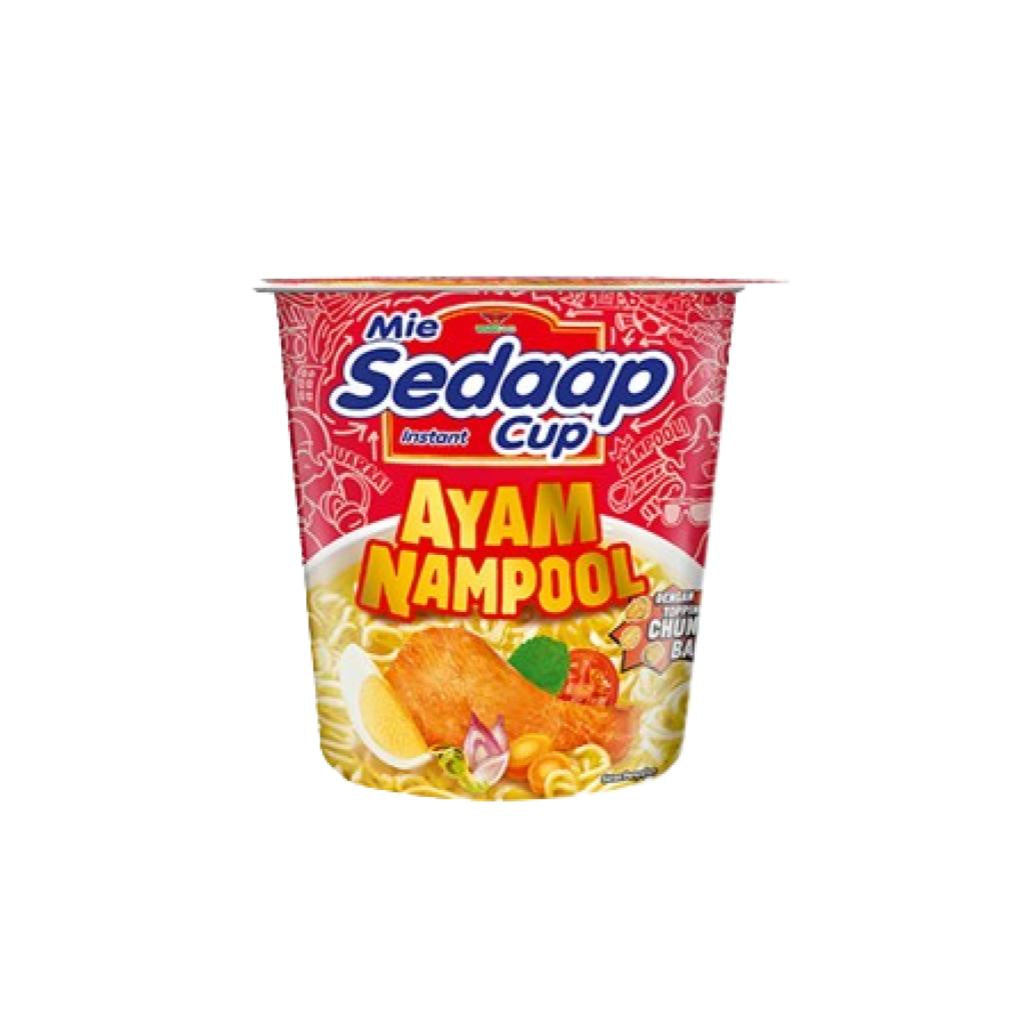 SEDAAP Mie Instan Cup Ayam Nampool 75gr x 10
