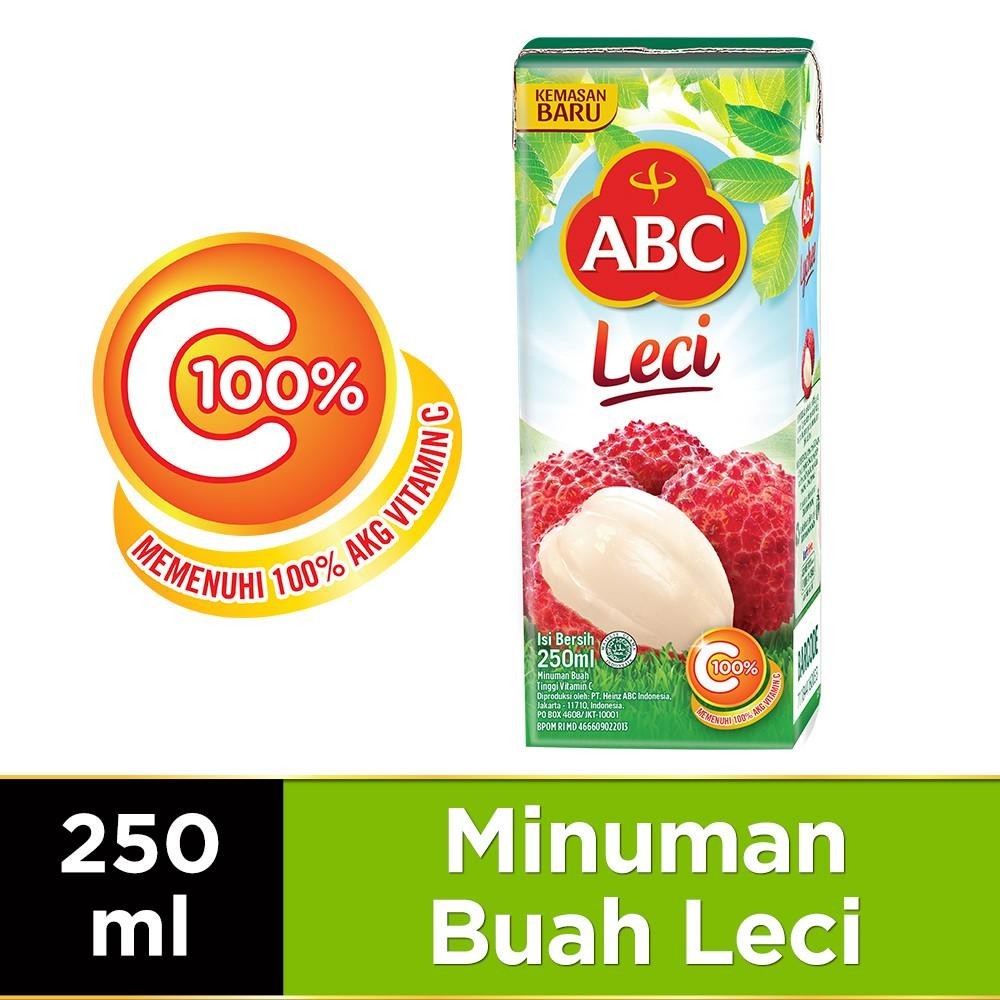 ABC Lychee Juice 250 ml x 3 pcs