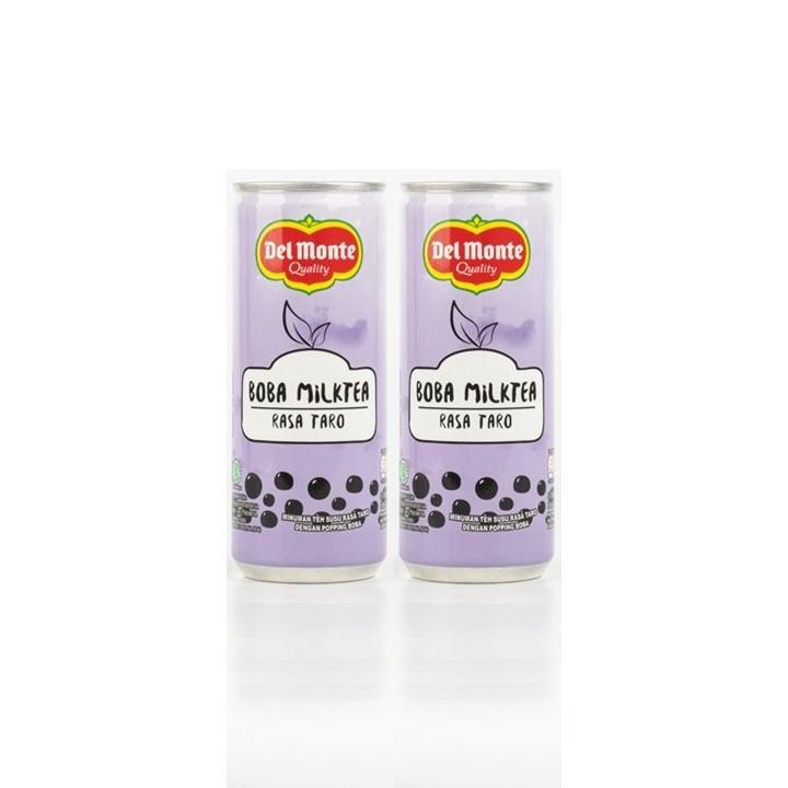 Del Monte RTD Milk Tea Taro 240ml x 2 Pcs