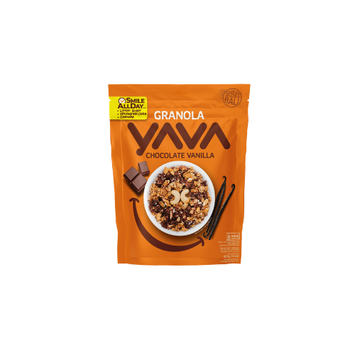 YAVA Granola Chocolate Vanilla 400g