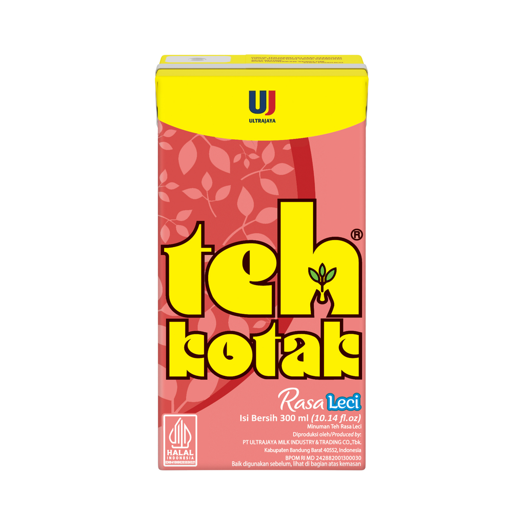 Teh Kotak Rasa Leci 300ml